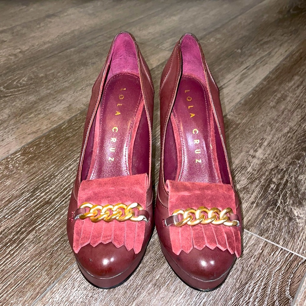 Beautiful Lola Cruz Heels. Size 37/US 6 1/2